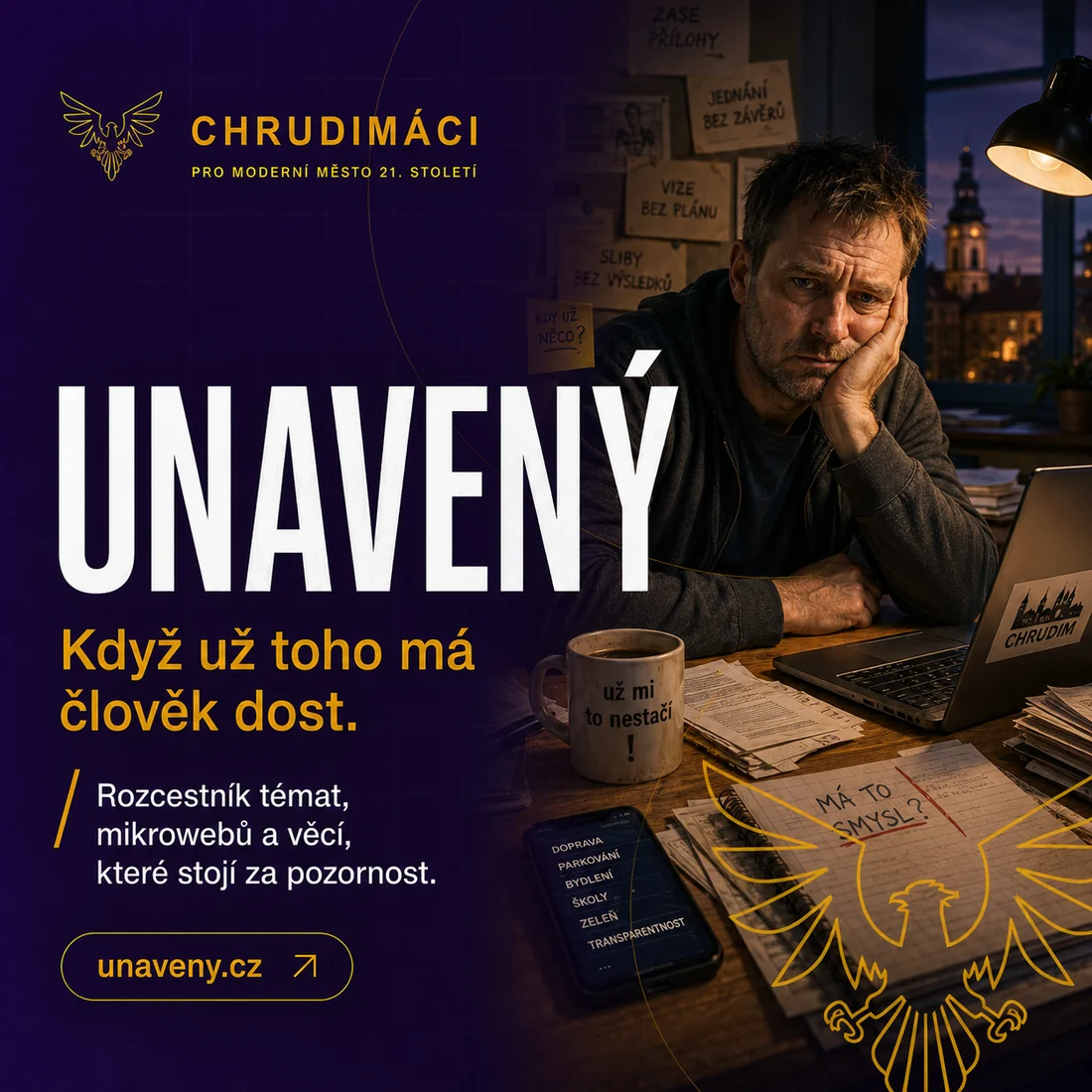 Unavený